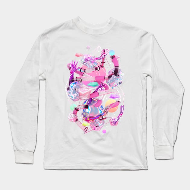 Distracted Long Sleeve T-Shirt by Klarens